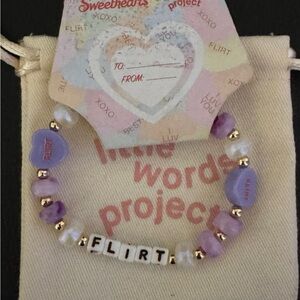 Flirt Bracelet - Purple and Gold